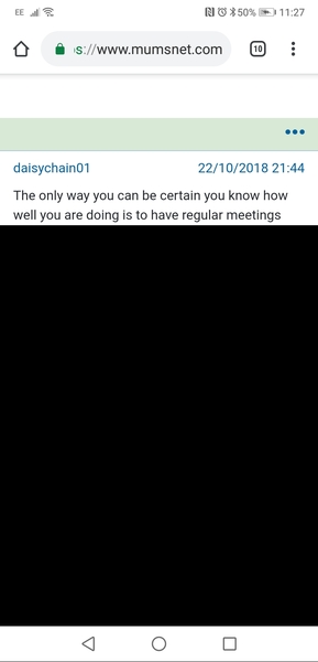 Black box covering half the page