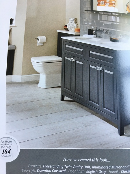 Bathroom tile options