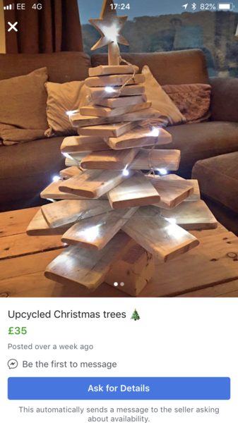 new Facebook shite tat page, Xmas edition