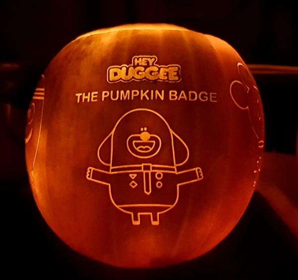 To ask what you're carving your pumpkins as?