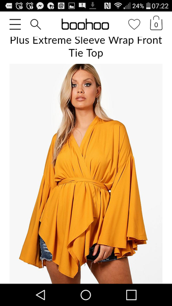 Plus size 'going out help