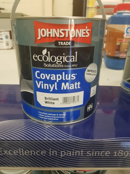 Johnstones vinyl Matt or an eggshell? Builder confusing me.