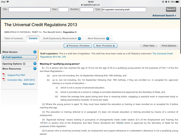 To the think this Universal Credit rule is so so wrong!