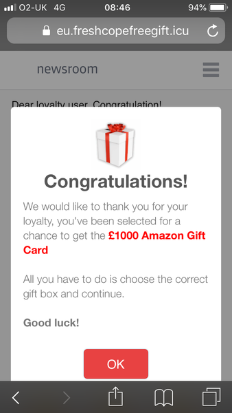 Unwanted Pop ups? Virus?