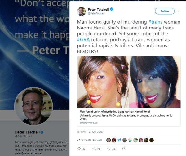 You couldn't make this up - Julie Bindle no platformed at @truth2powercafe