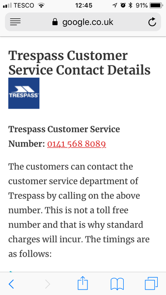 Is Trespass the next high street retailer to be going down?