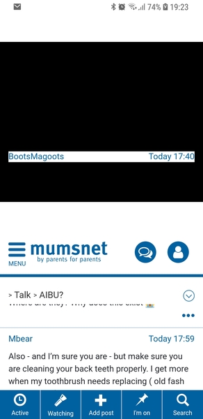 Black bars blocking MN threads (mobile site)?