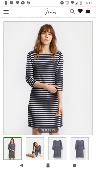 How do you style a stripe dress?