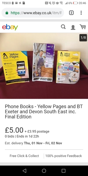 Old school a4 yellow pages, do you have one?!