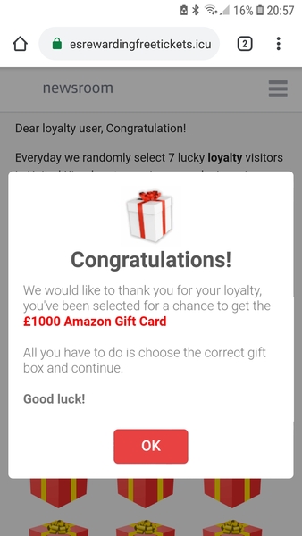 Keep getting redirected!