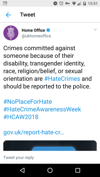 Home Office Hate Crime Awareness
