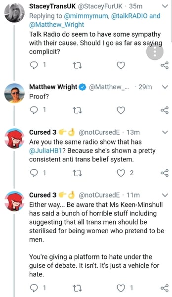 Posie on Matthew Wright in a mo, talk radio