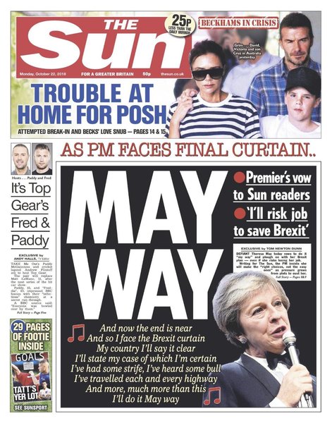 Westministenders: A Change of Mood