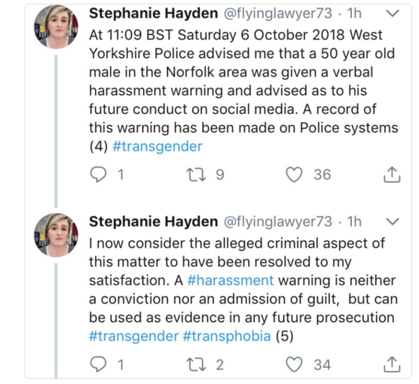 Stephanie Hayden takes Graham Linehan to court for doxxing