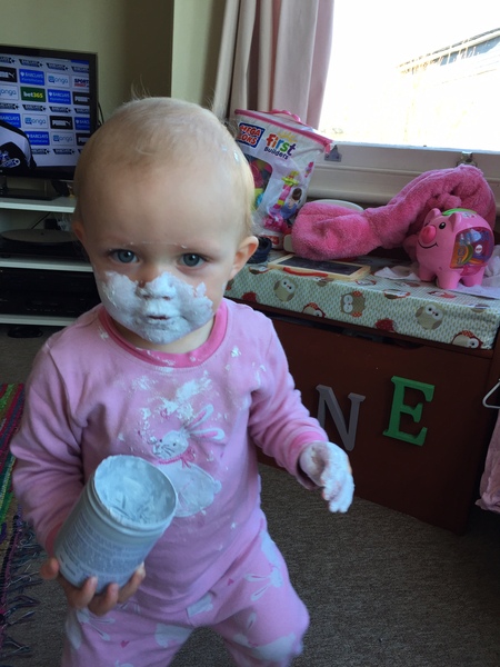to think my dd just became a toddler cliche?