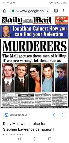 The Daily Mail...