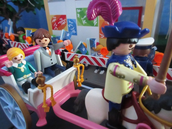 It will be the second Royal Wedding of the year for the Playmobil people in our house...