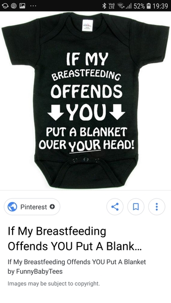 Breastfeeding at table