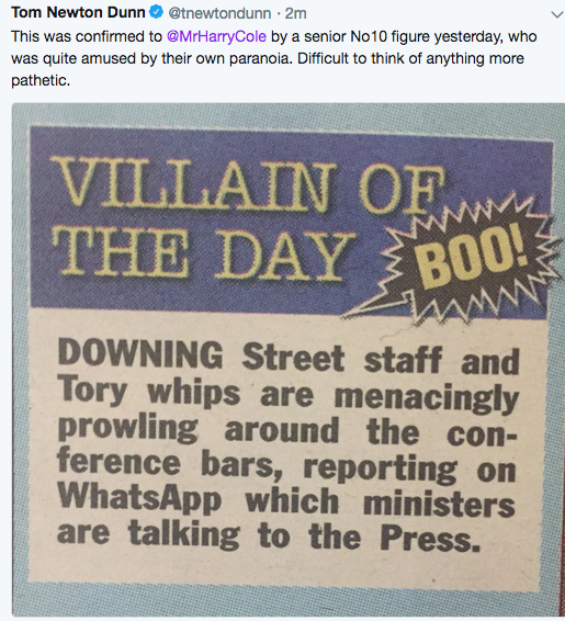 Westministenders: “No Deal is Better Than a Bad Deal?”