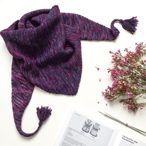 Could you tell me how to knit this scarf please?