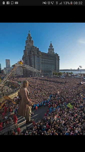 The Giants in Liverpool