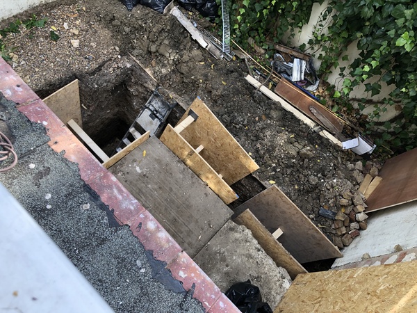 Building extension on someone else's extension