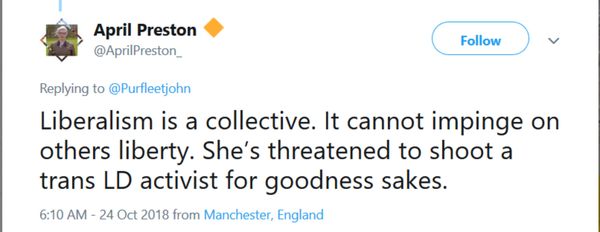 You couldn't make this up - Julie Bindle no platformed at @truth2powercafe