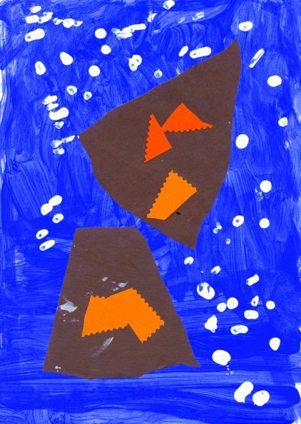 Not to know what this is? (Child's artwork)