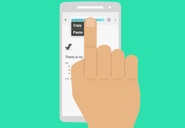 Black areas on mobile