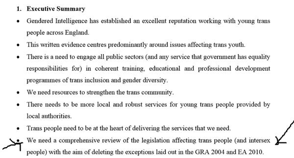Crossdressers included in the definition of Transgender