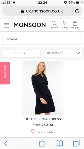 Cotton or denim midi dress with sleeves