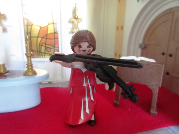 It will be the second Royal Wedding of the year for the Playmobil people in our house...