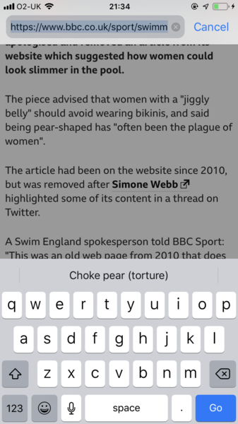 The Guardian  - Swim England in deep water over women's swimwear advice