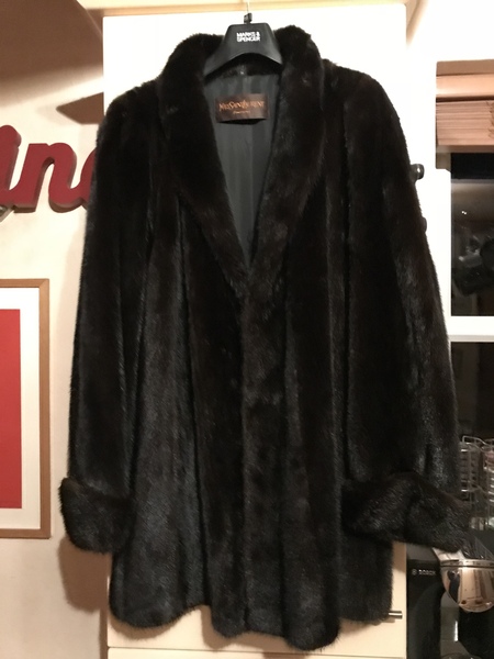 Gifted a vintage YSL mink fur coat