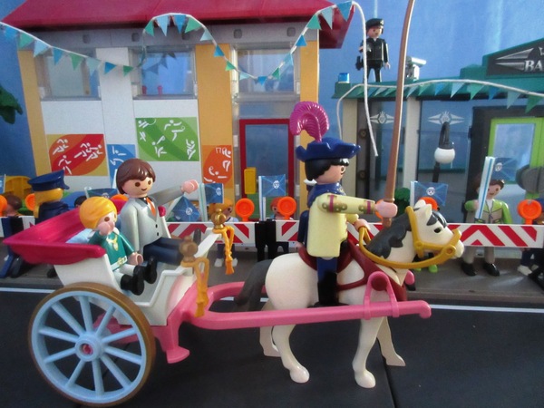 It will be the second Royal Wedding of the year for the Playmobil people in our house...