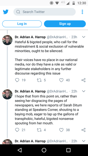 Can't stop laughing at Haddock