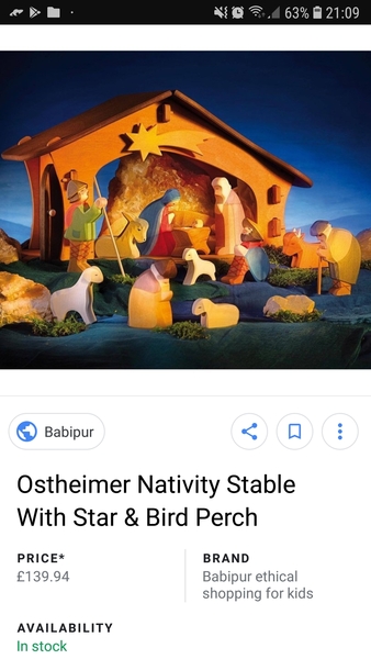 Can you help me find a nativity set?