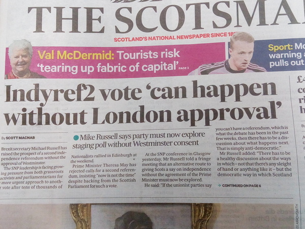 Westministenders: Talks Walk Out?