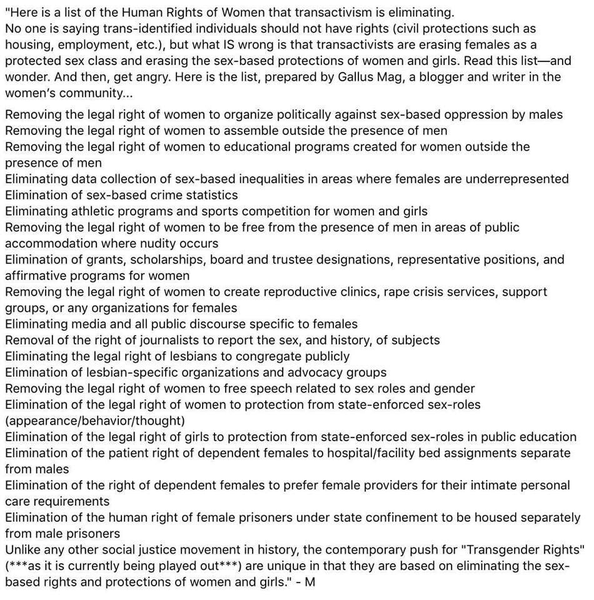 List of the various rights UK women are losing in 2018