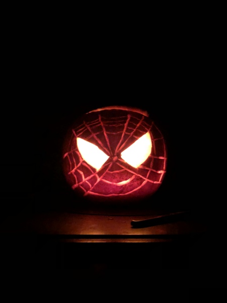 To ask what you're carving your pumpkins as?