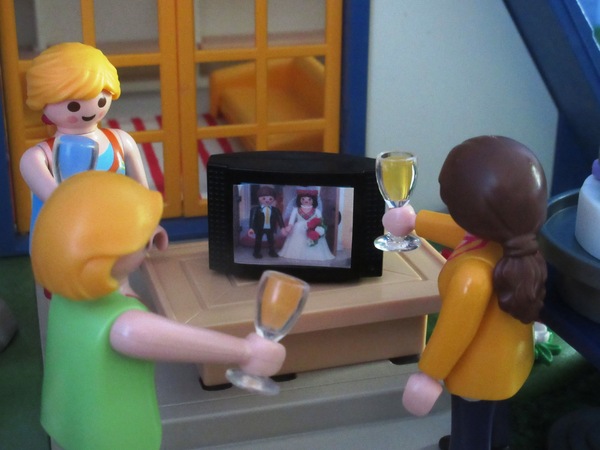 It will be the second Royal Wedding of the year for the Playmobil people in our house...