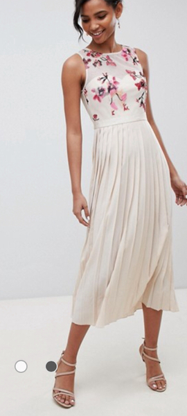 To ask you to help me find a dress?