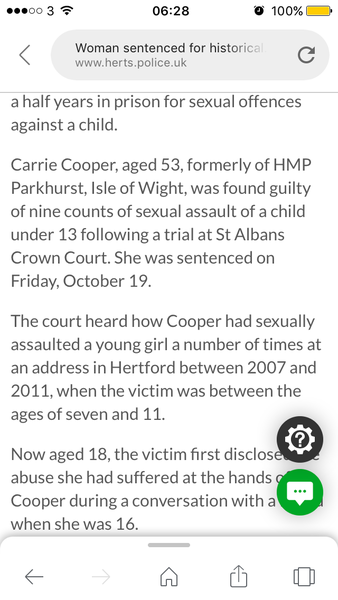 Another man headed for a woman's prison?