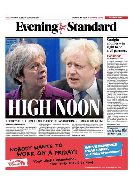 Westministenders: “No Deal is Better Than a Bad Deal?”