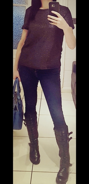 Tall people wearing heels