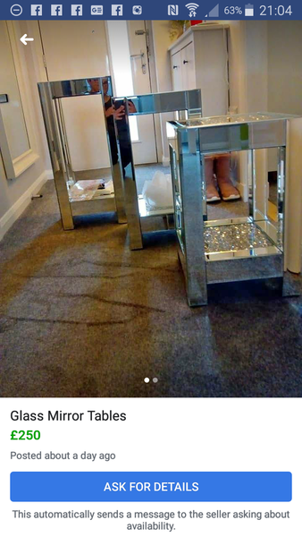 To start another Facebook selling thread, because this one is just too good not to share?
