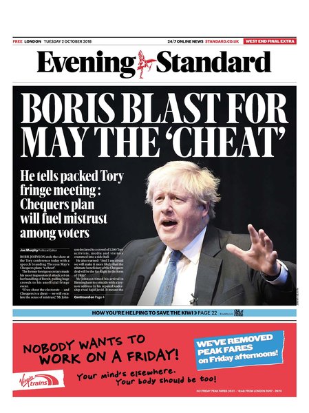 Westministenders: “No Deal is Better Than a Bad Deal?”