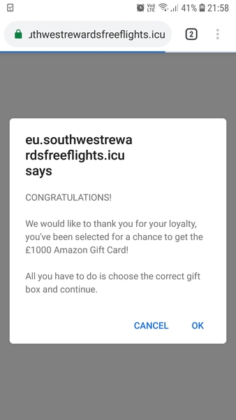 Keep getting redirected!