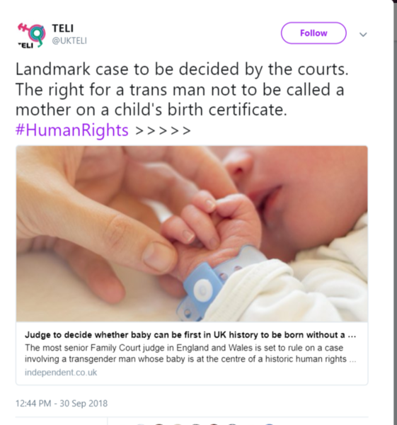 Judge is going to rule on the 'landmark' case determining if a child can be born without a mother.