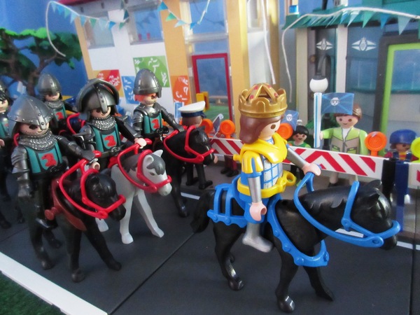It will be the second Royal Wedding of the year for the Playmobil people in our house...
